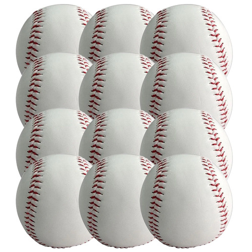 GTX SB-11SOFT SoftCore Softball 11" White & Yellow Dozen