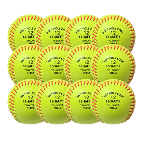 GTX SB-SAFETY12 Softcore Softball 12 inch - Dozen