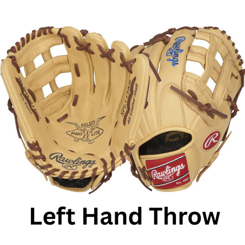 Rawlings Select Pro Lite Youth LHT Baseball Glove 11.5 inch SPL115KB - Left Hand Throw