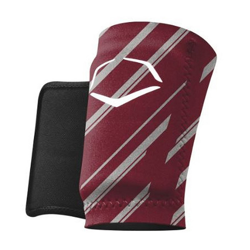 EvoShield Stripe Protective Wrist Guard - Maroon
