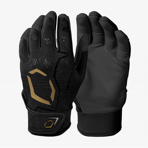EvoShield Pro-SRZ Batting Gloves BLACK