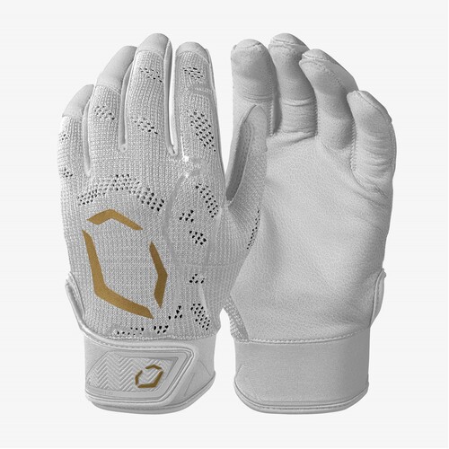 EvoShield Pro-SRZ Batting Gloves WHITE