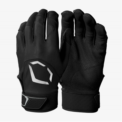 EvoShield Standout Batting Gloves - Black