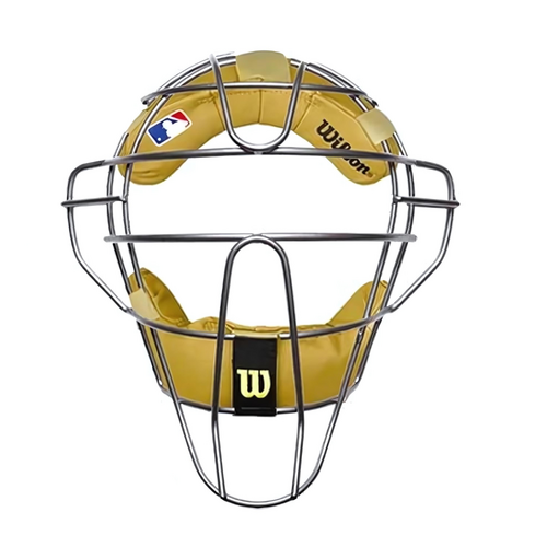 Wilson Titanium Face Mask with Premium Leather Pads