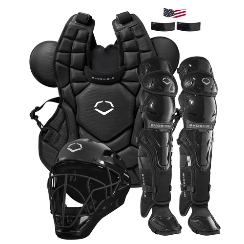 EvoShield G2S ADULT Catchers Gear Kit Set - Black
