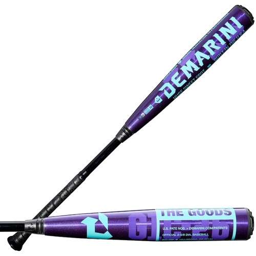 DeMarini 2026 The Goods V2 Royal Purple BBCOR Baseball Bat -3