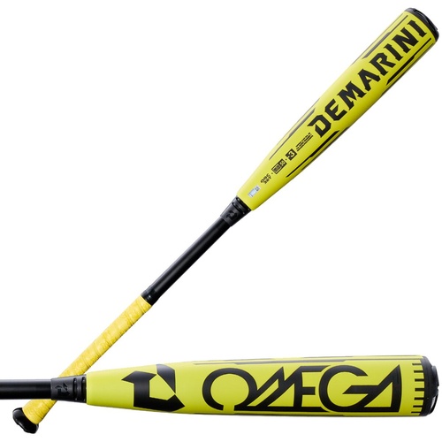 DeMarini 2026 OMEGA Electric Yellow BBCOR Baseball Bat -3