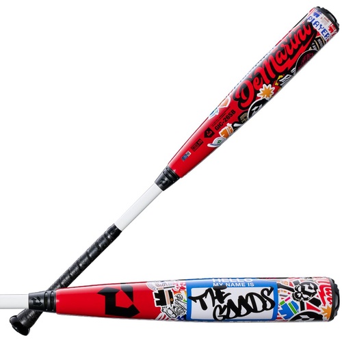 DeMarini 2026 The Goods Sticker Bomb BBCOR Baseball Bat -3