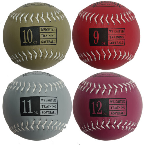 Weighted Softball - MULTI-WEIGHT 4 PACK