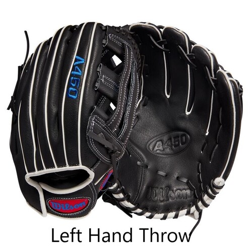 Wilson A450 Youth Baseball Glove 12 inch LHT