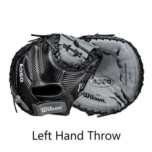 Wilson A360 2021 Youth Baseball Catcher's Glove - 31.5 inch LHT