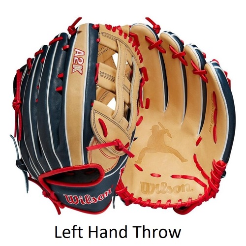 Wilson 2023 A2K JS22 GM Outfield Glove 12.75 inch LHT - Juan Soto Game Model - Left Hand Throw