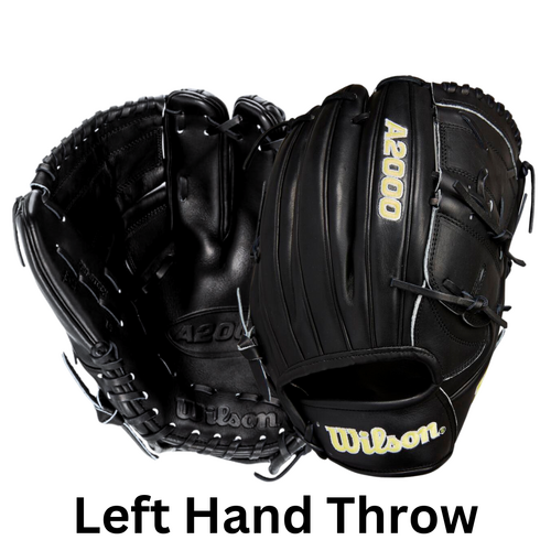 Wilson A2000 Classics B2 LHT Pitcher Glove 12 inch - Black - Left Hand Throw