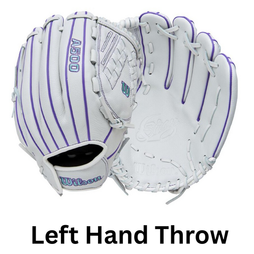 Wilson 2026 A500 Siren LHT Softball Glove 12.5 inch - Left Hand Throw
