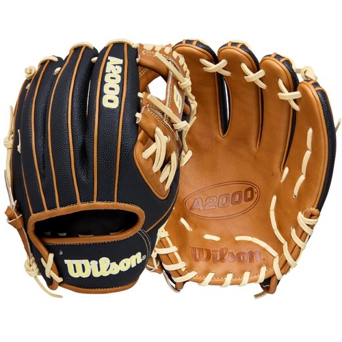 Wilson 2026 A2000 Classics 1975SS Infield Baseball Glove 11.75 inch - Black/Saddle