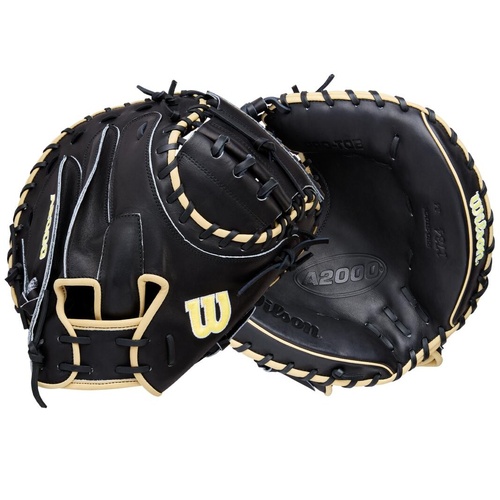 Wilson 2026 A2000 Classics 1734 Baseball Catchers Glove 34 inch - Black/Blonde