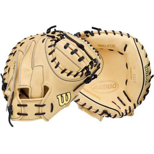 Wilson 2026 Classics 1734 Baseball Catchers Glove 34 inch - Blonde/Black