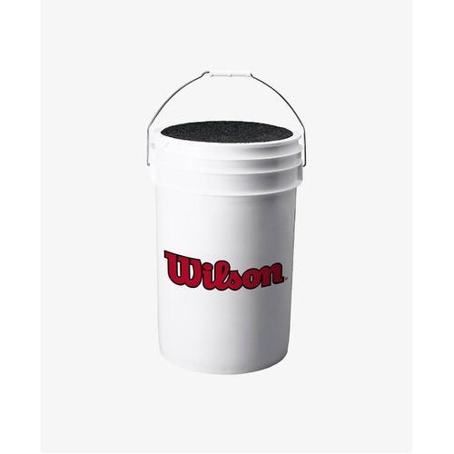 Wilson Ball Bucket with Cushioned Seat Lid