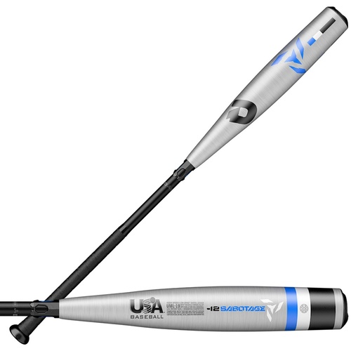 DeMarini 2019 Sabotage USA Baseball Bat (-12oz)