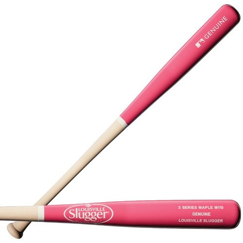 Louisville Slugger Series 3 M110 PINK Maple Baseball Bat